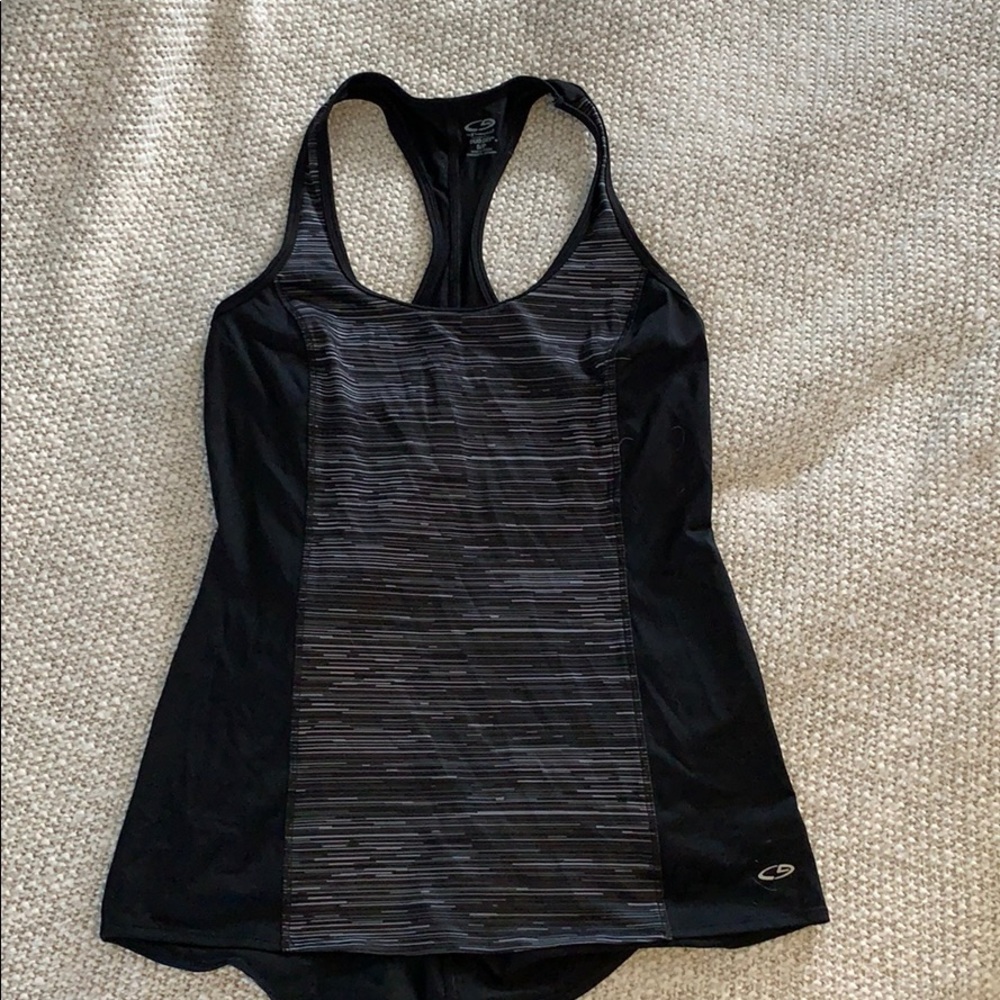 Champion black workout top